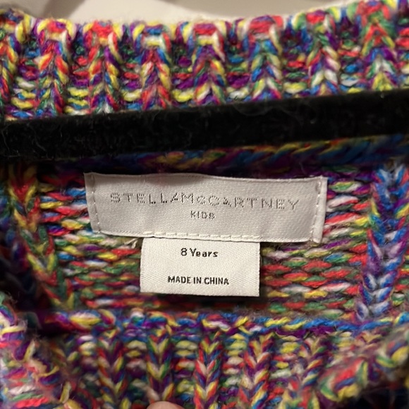 Stella McCarney Colorful girls sweater - Picture 3 of 4